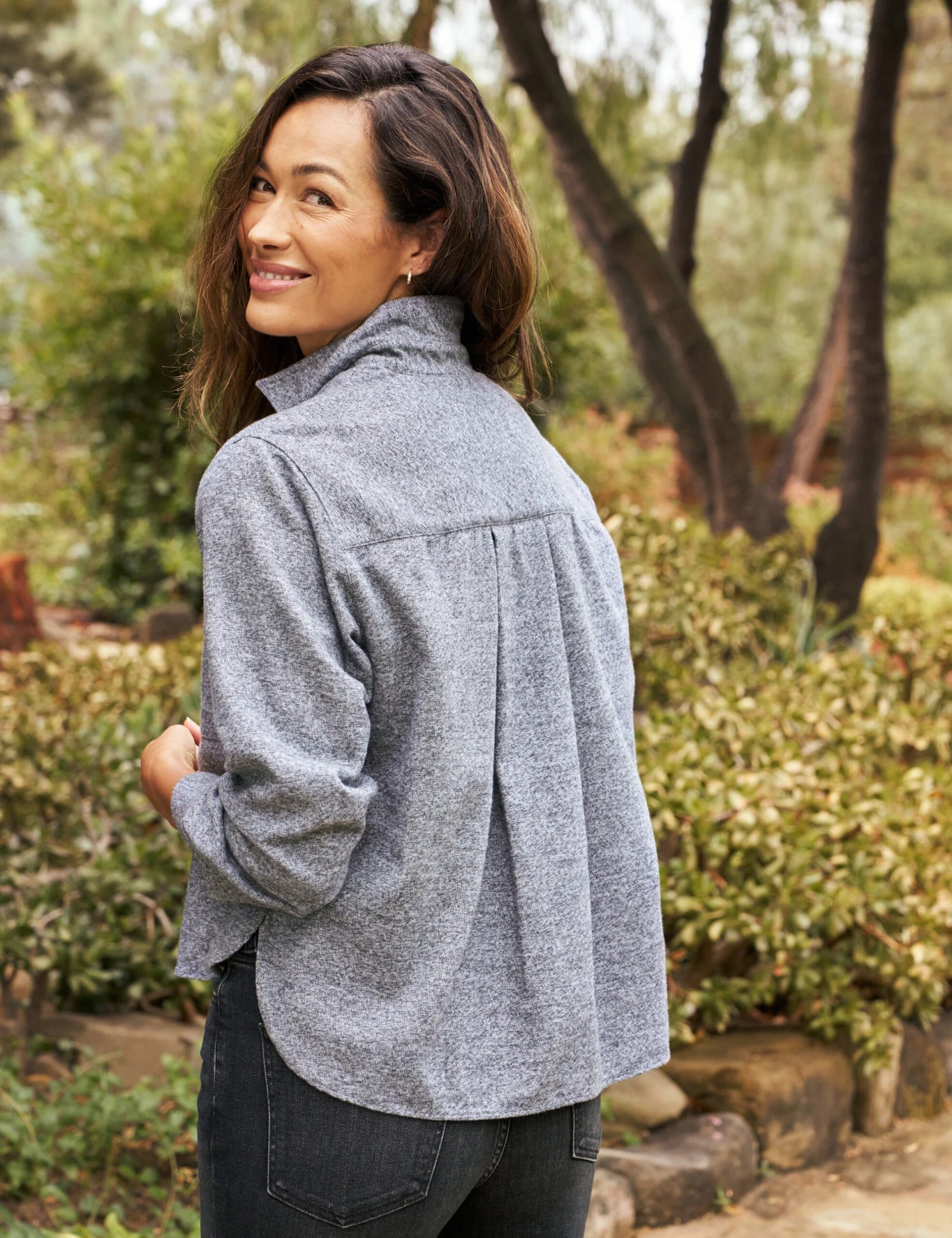 SILVIO Heather Black, Flannel - Image 2