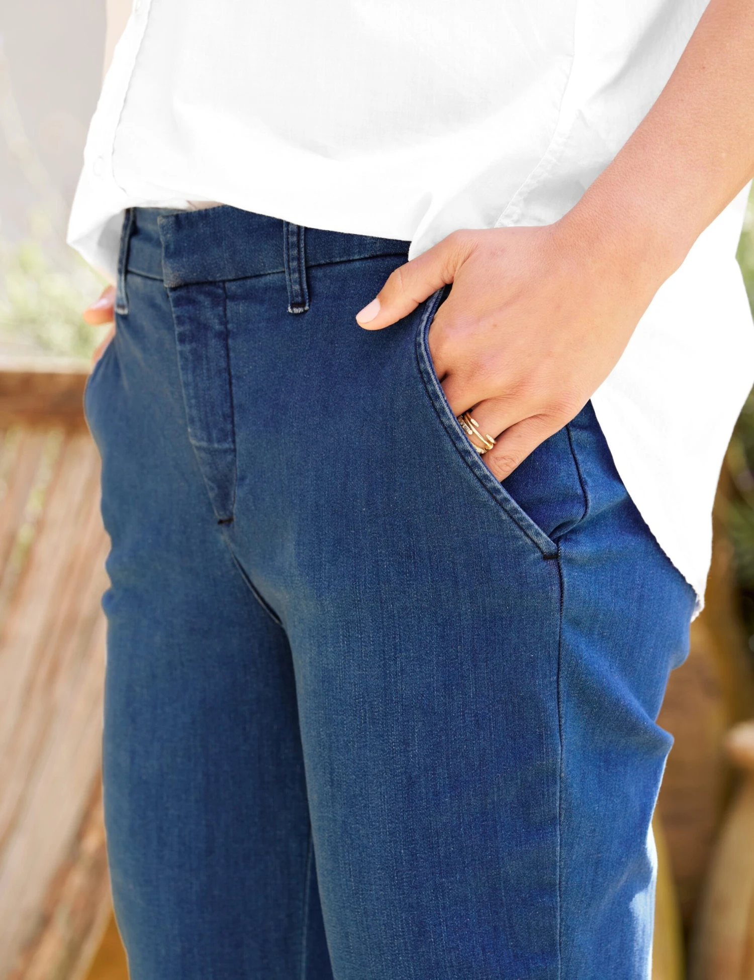 WICKLOW 1977 Wash, Italian Performance Denim - Image 3