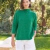 MONTEREY Kelly Green, Pure Italian Cotton